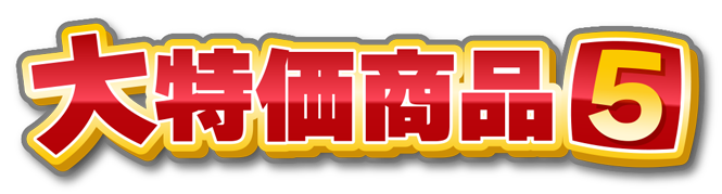 大特価商品5